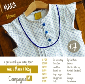 Mara blouse give away tour